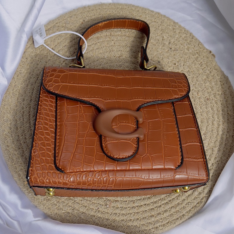 Coach Mini Top Handle Bag Tan Aaraworld