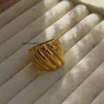 Twisted Dome Chunky Ring
