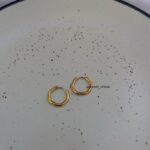 Hexa Plain Small Hoops