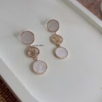 LV Rosegold Plated Earrings