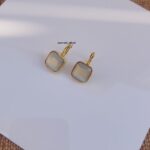 Grey Crystal Earrings