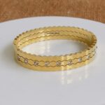 Round Tiny Crystal Studded Bracelet