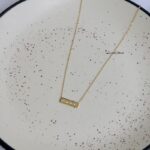 Crystal Bar Necklace