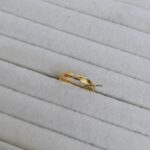 Single Crystal Band Ring