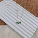 Green Heart Crystal Necklace