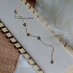 Tiny Green Crystal Star Bracelet