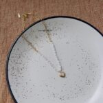 Heart Pearl Link Necklace