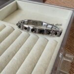 Black Round Charm Bracelet