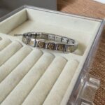 Flower Dual Tone Bracelet