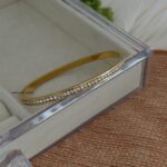 White Tiny Crystal Bracelet