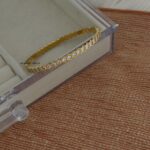 White Crystal Hexa Bracelet
