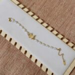 Butterfly Pearl Bracelet