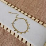 Star With White Crystal Bracelet