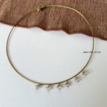 Flower Charm Choker